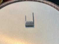 Fused Clapton Kanthal+Нихром (2x0.4+0.1 3мм 8витков) готовый койл 1шт